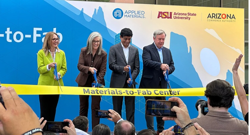 Applied Materials, ASU Celebrate Opening of Materials-to-Fab Center